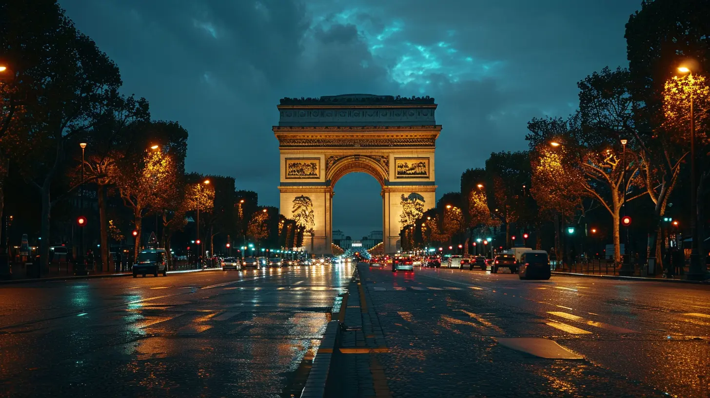 A Romantic Evening Tour Around Paris' Iconic Landmarks
