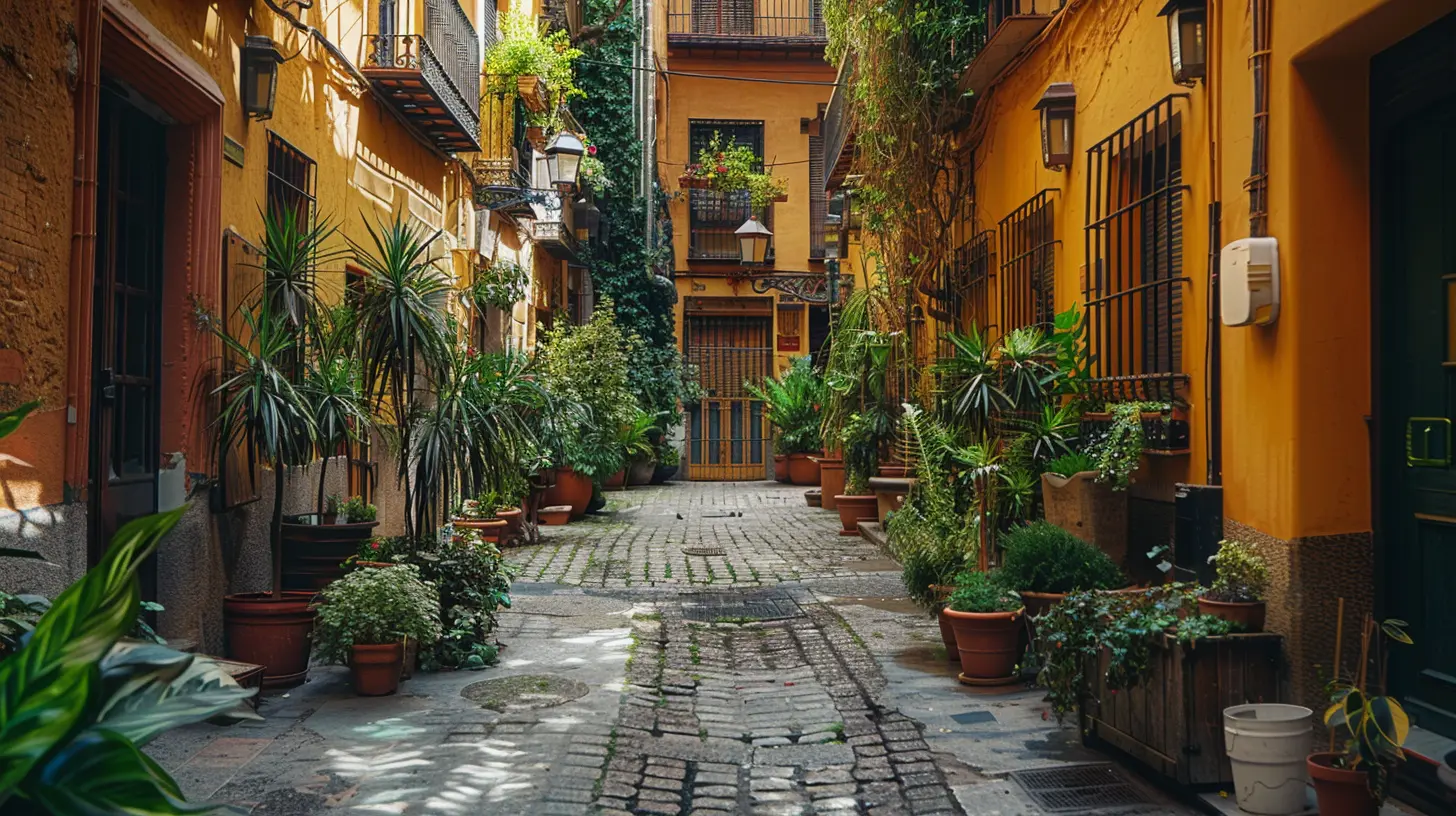 Hidden Courtyards and Art Galleries in Madrid