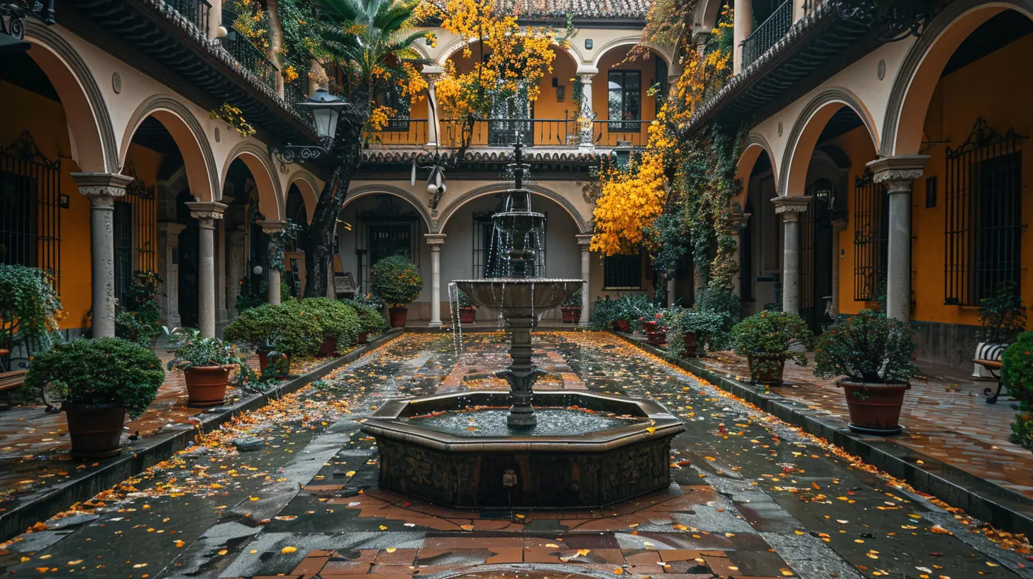 Hidden Courtyards and Art Galleries in Madrid