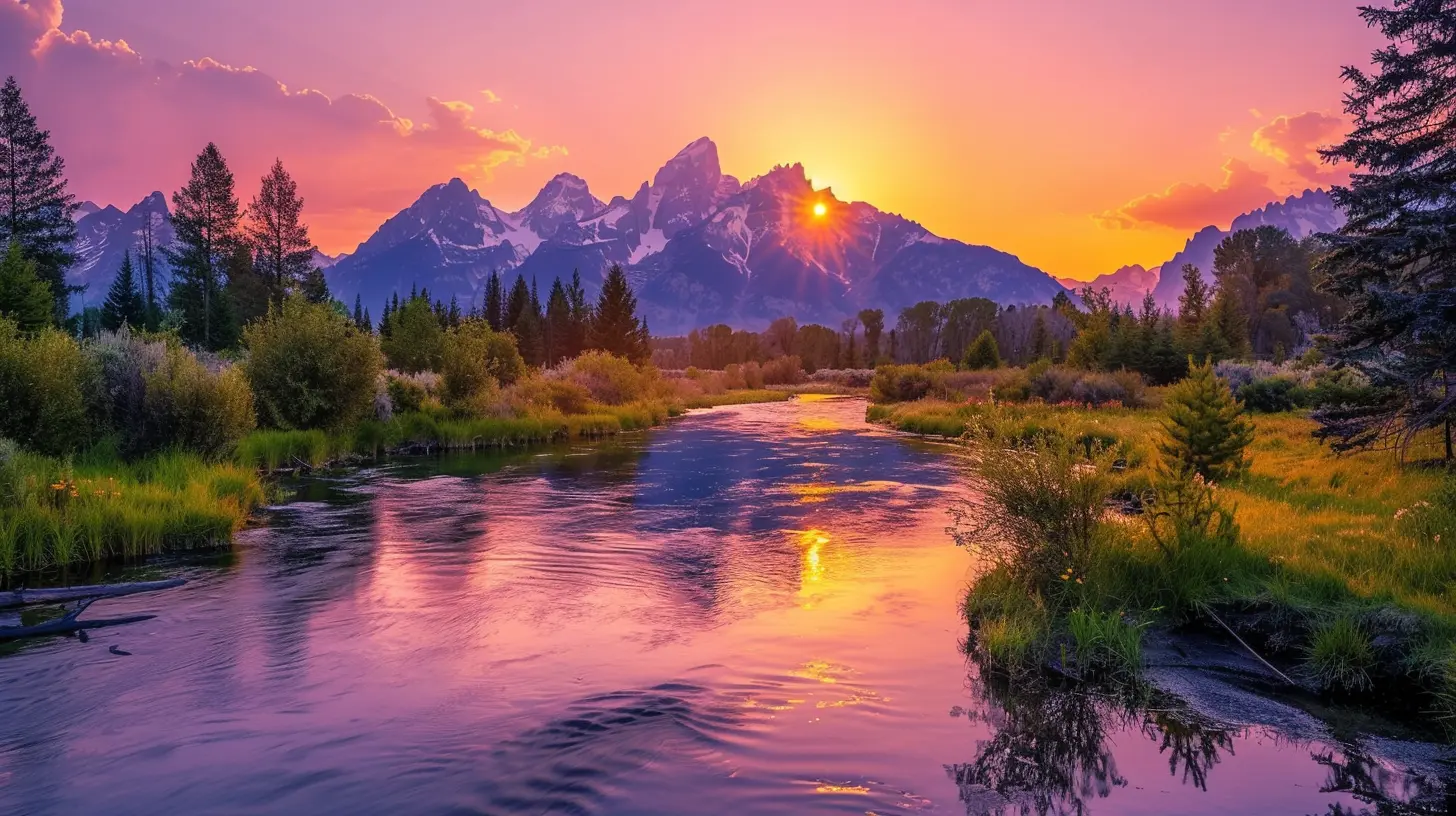 How to Best Experience the Glorious Sunsets of Grand Teton