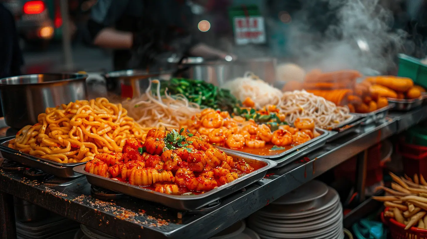 Immersive Flavors: Exploring Street Food with All Five Senses