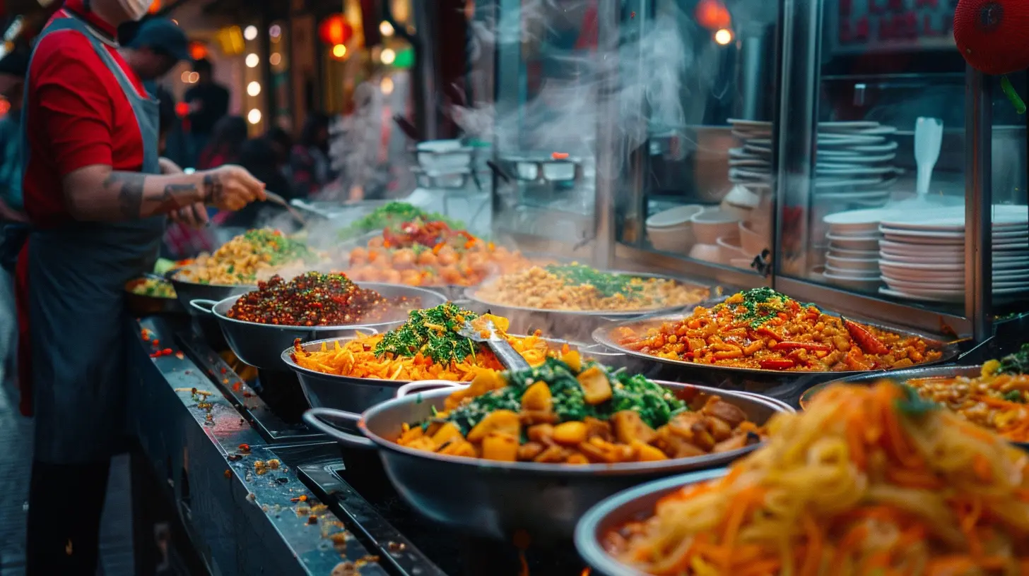 Immersive Flavors: Exploring Street Food with All Five Senses