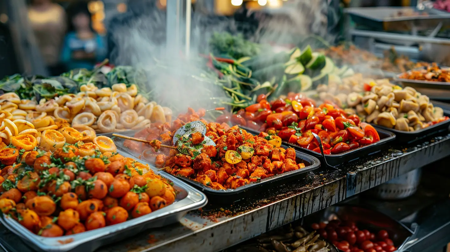 Immersive Flavors: Exploring Street Food with All Five Senses