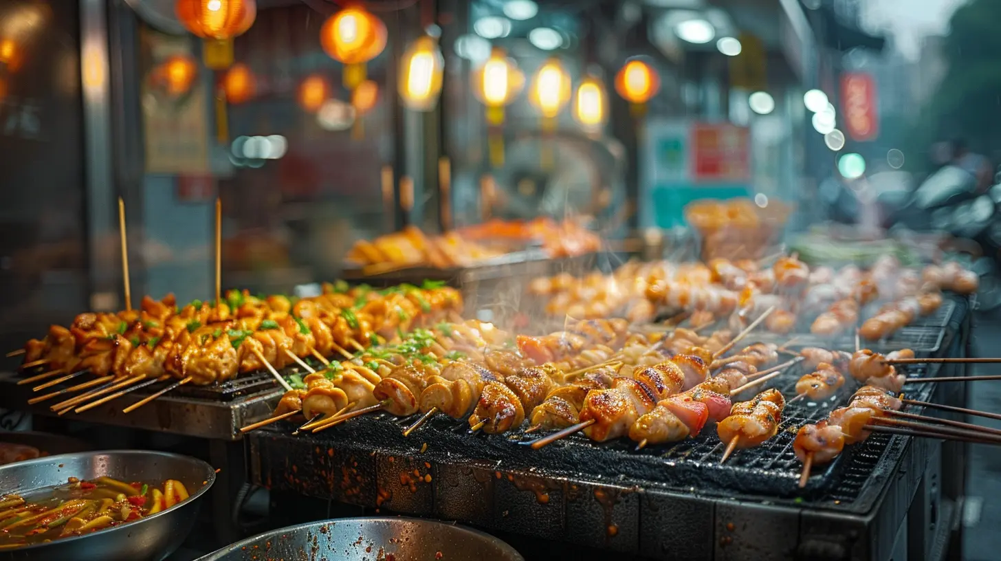 Immersive Flavors: Exploring Street Food with All Five Senses