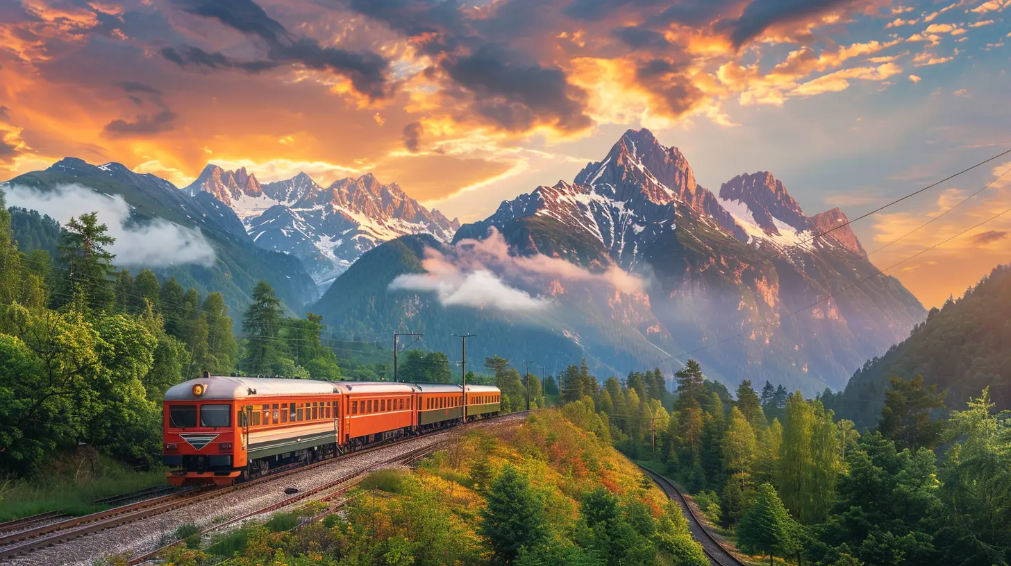 Logistics of Traveling by Train with a Large Group