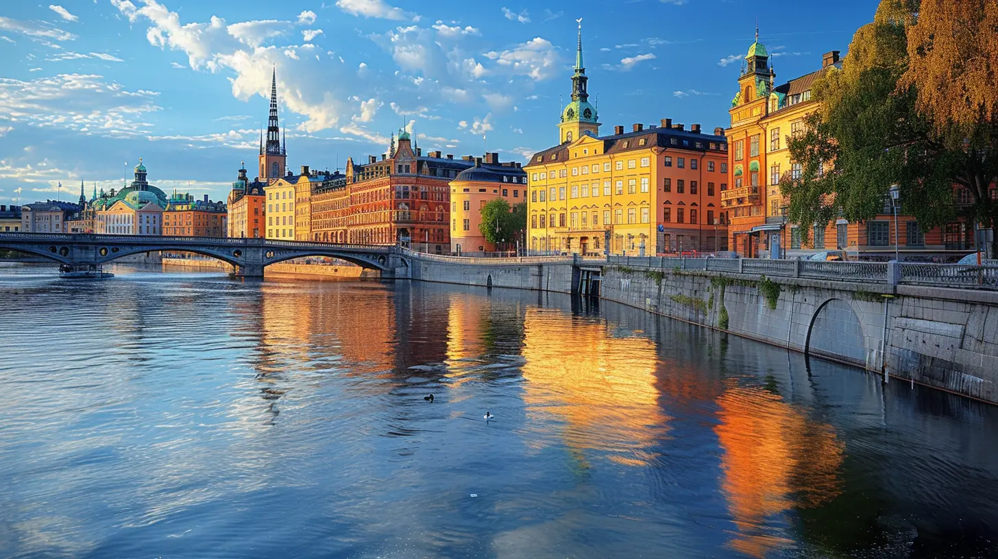 Scenic Bridges and Historic Waterways in Stockholm