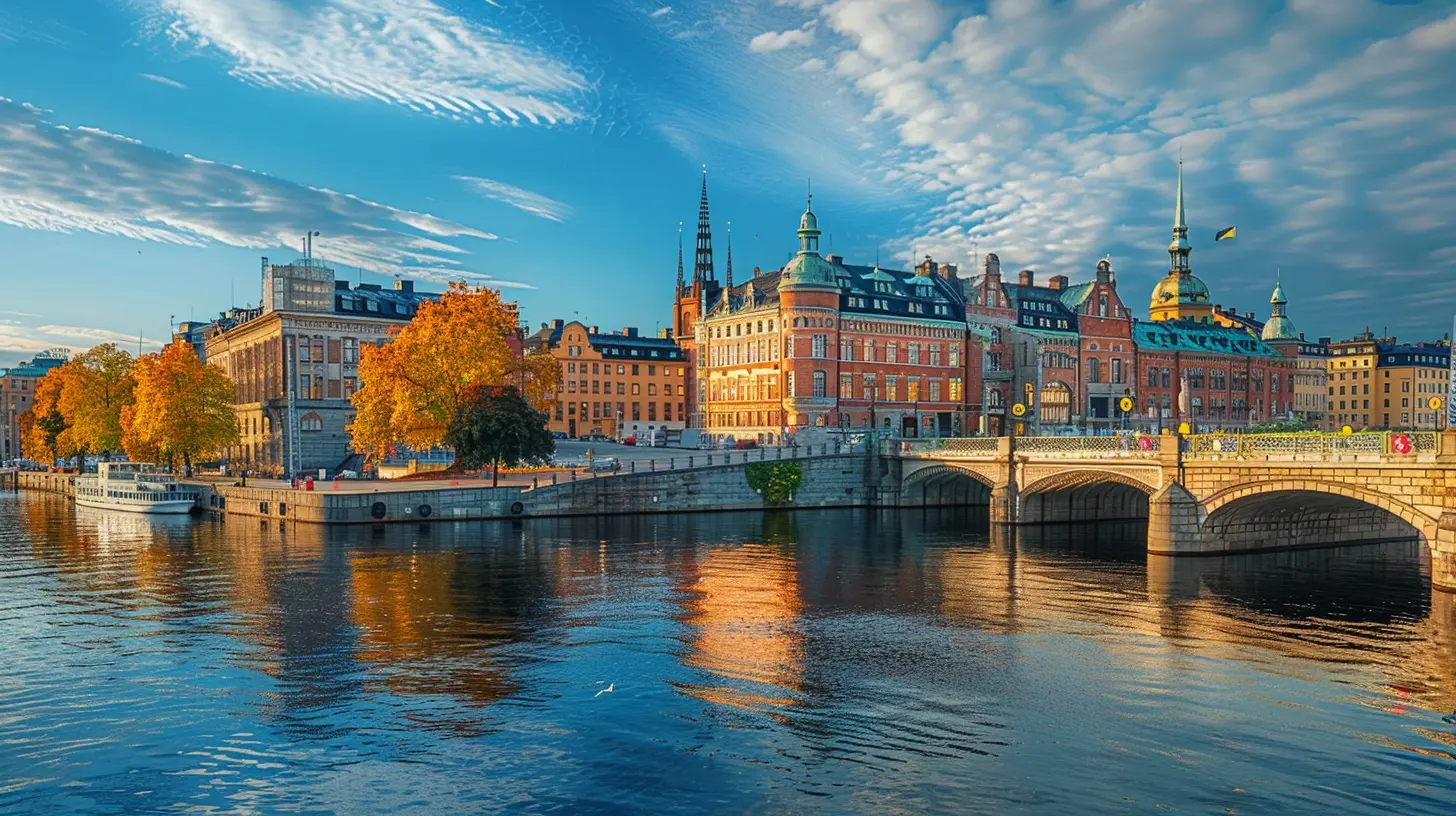 Scenic Bridges and Historic Waterways in Stockholm