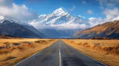 Driving New Zealand’s South Island Alpine Route in 2026