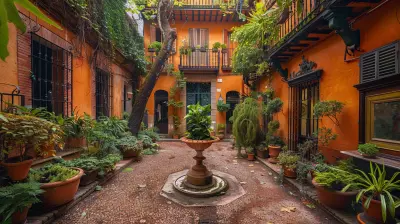 Hidden Courtyards and Art Galleries in Madrid