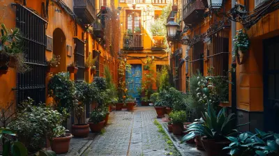 Hidden Courtyards and Art Galleries in Madrid