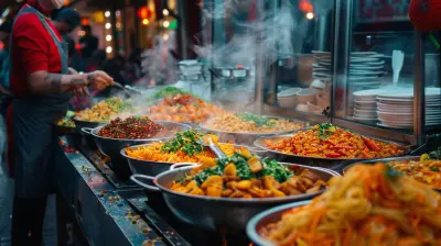 Immersive Flavors: Exploring Street Food with All Five Senses